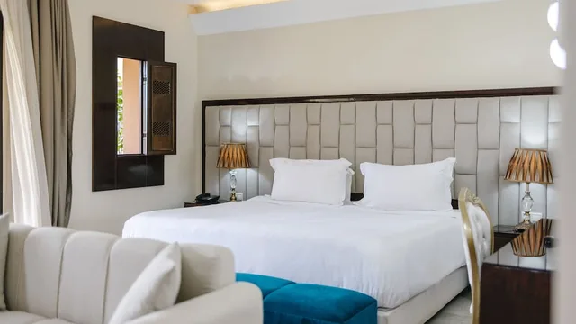 Deluxe, Suite, King Bed, Resort View, Sofa, Balcony، Hotel Prestige Agadir Boutique & Spa 2/3