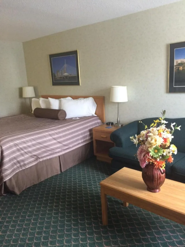 غرفة قياسية بسرير كينج، Travelodge by Wyndham Winnipeg East 6/9