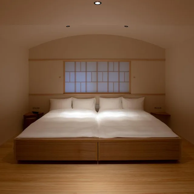 Deluxe, Twin Beds, Tsukihitei Ryokan 1/2