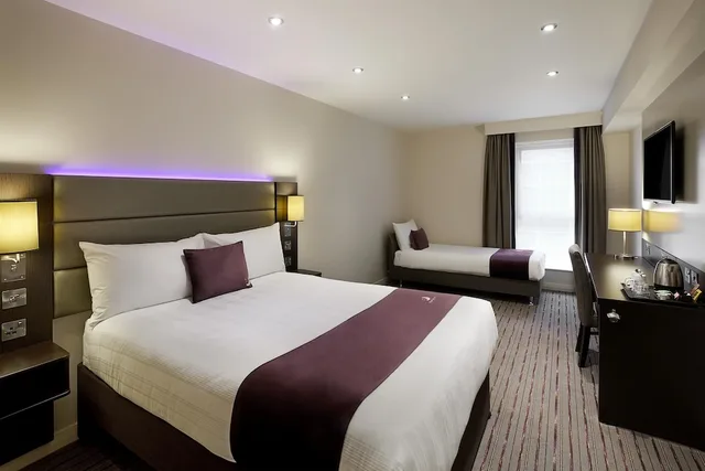 Family, Triple, 1 Double and 1 Single Bed, Premier Inn Newport/Telford 1/2