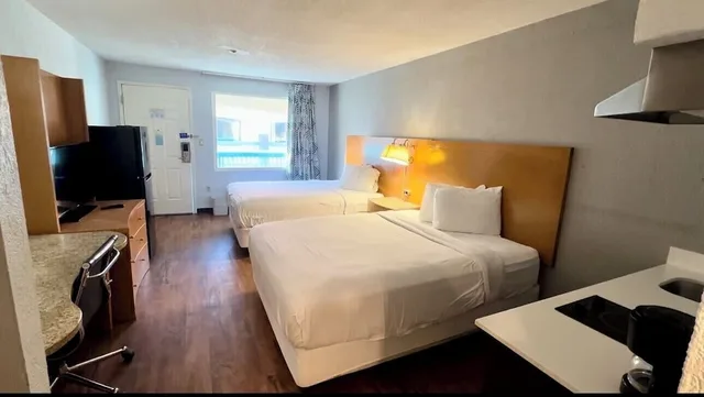 غرفة قياسية بسريرين كوين، Studio 6 Extended Stay - Savannah, GA - Gateway & I-95 1/4