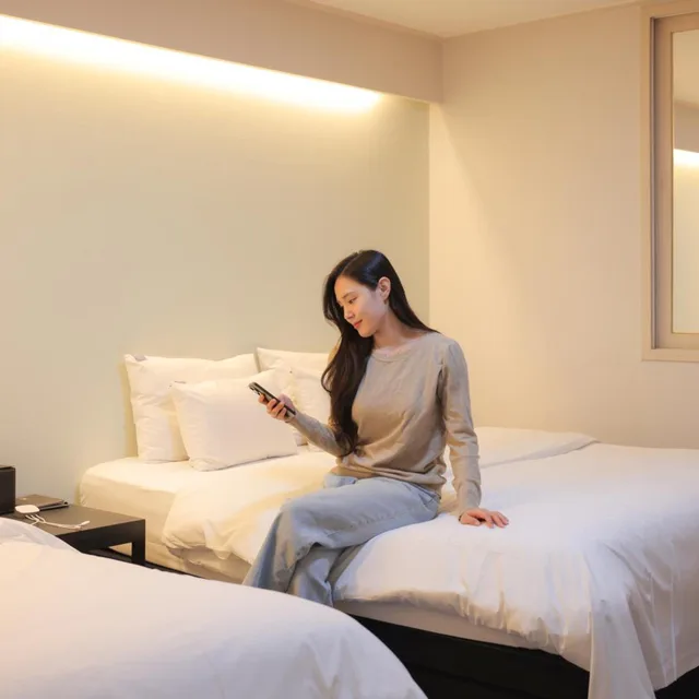 Room, Twin Beds, Vip Hotel Mok-Po 9/10