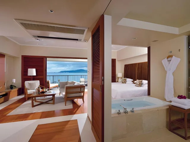 2 Bedrooms, Ocean, Club, Deluxe, 4 Beds، The Terrace Club Wellness Thalasso At Busena, an SLH Hotel 1/2