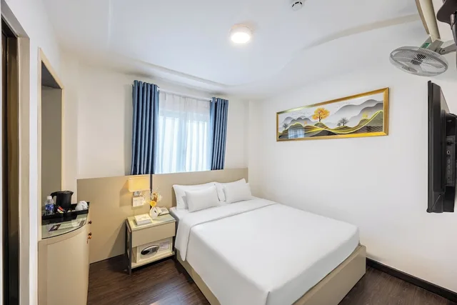 غرفة قياسية بسرير كوين، A25 Hotel - 22 Nguyen Cu Trinh 9/10