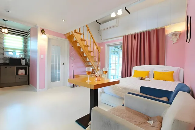 Room, 2 Double Beds, Annex, Gyeongju Yejeon Pension 1/1