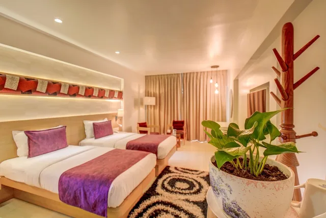 غرفة بريميوم بسرير مزدوج، The Ssk Solitaire Hotel & Banquets 7/10