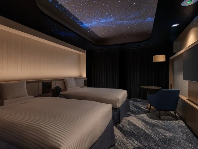 Newly Designed, Sky, Starry, Twin Beds, Trundle Bed, 2 Sofa، IZUMIGO KIYOSATO KOGEN HOTEL 1/5