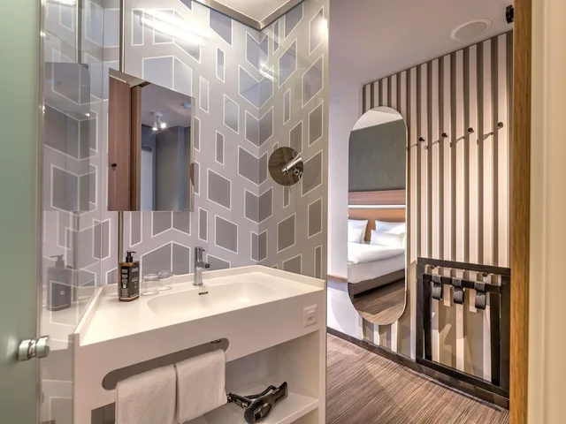 غرفة متصلة سوبيريور بسريرين منفصلين، Mercure Zurich City 8/8