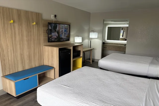غرفة ديلوكس بسريرين مزدوجين، Days Inn By Wyndham Ruther Glen Kings Dominion Area 3/5