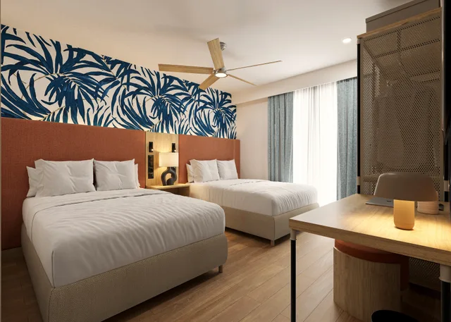 جناح بسرير كينج وسريرين مزدوجين بغرفتي نوم، Voco Surfside Aruba by IHG 2/8