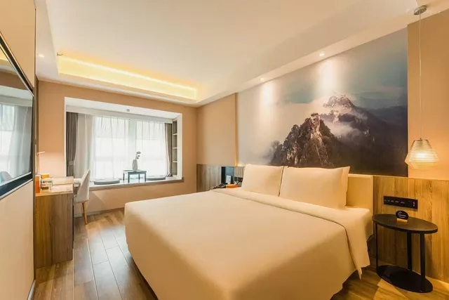 غرفة تنفيذية بسرير كينج وسرير كوين، Yaduo (Atour) Hotel Beijing Zhongguancun Life Science Park 1/1