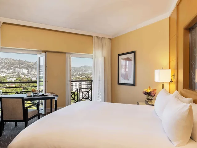 غرفة فاخرة بسرير كينج بشرفة، Hotel Sofitel Los Angeles at Beverly Hills 2/9