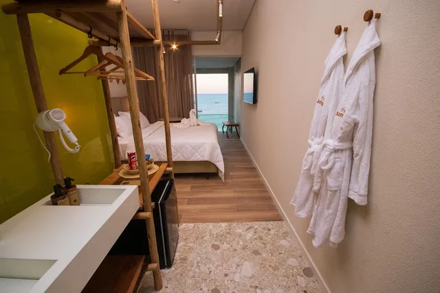 غرفة فاخرة بسرير كوين بإطلالة على البحر بشرفة، Janga Boutique Hotel 7/7
