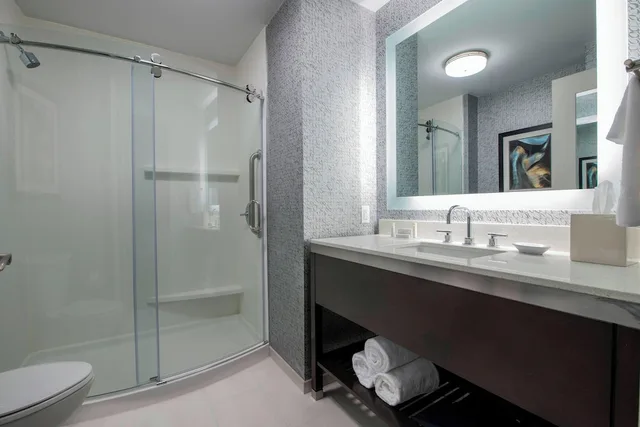 جناح بسرير كينج بغرفة نوم واحدة مع أريكة، TownePlace Suites Boston Logan Airport/Chelsea 6/8