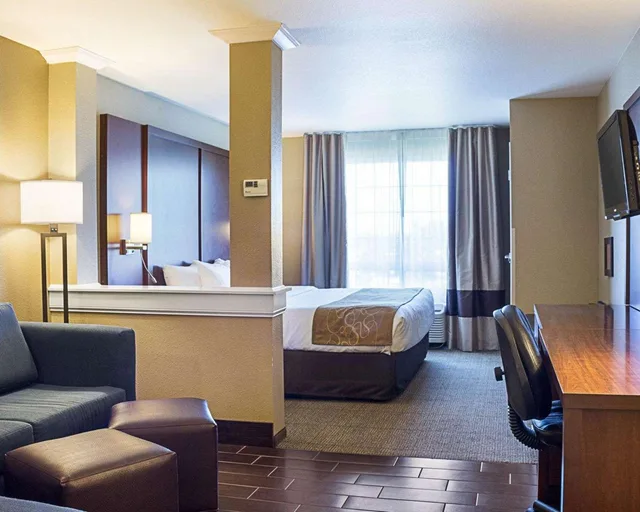 جناح بسرير كينج، Comfort Suites Minot South 2/2