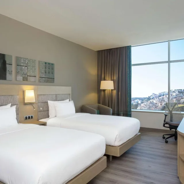 غرفة بسرير فردي، Hilton Garden Inn Tanger City Center 3/7