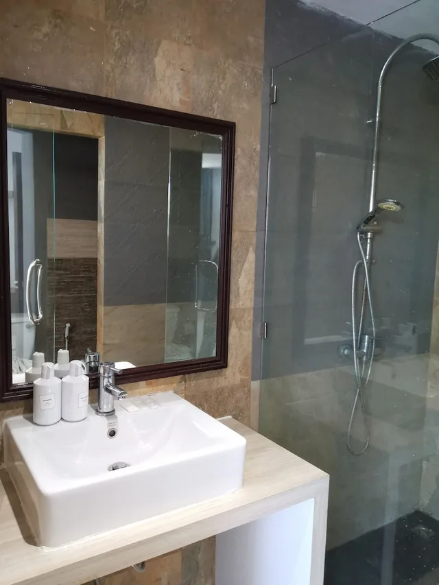 غرفة ديلوكس بسرير كوين بإطلالة على البحر، Lanta Sport Resort 3/4