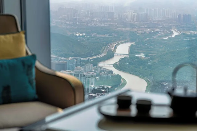Room, Twin Beds, Skyline View, Large، The St Regis Shenzhen 6/6