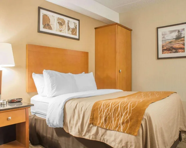 غرفة بسرير مزدوج، Comfort Inn Parry Sound 3/4