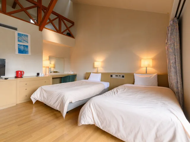 غرفة غراند بسريرين منفصلين وثلاثة أسرّة، Tabist Villa Daioh Resort Iseshima 8/10