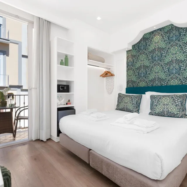 غرفة بسرير مزدوج أو سريرين منفصلين، Sorrento City Hotel 1/10