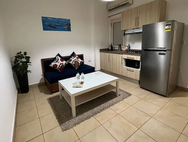 شقة بسرير كوين بغرفة نوم واحدة مع أريكة، Lilly Apartments 4/8