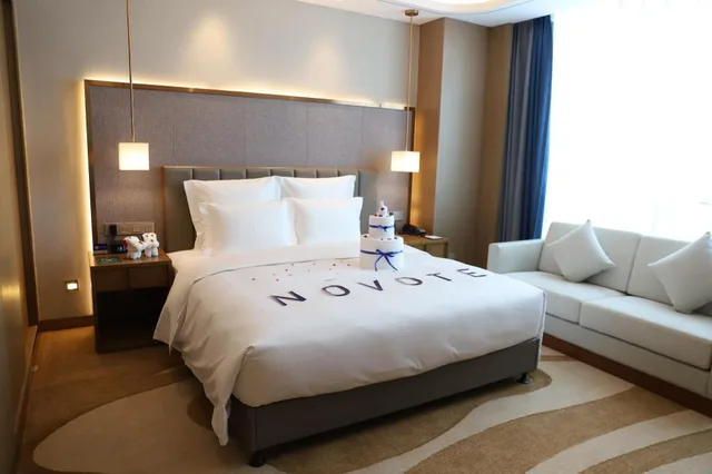 جناح سوبيريور بسرير كينج وسرير كوين مع دخول الصالة لذوي الإعاقة، Novotel Changsha International Exhibition Center Hotel 3/9