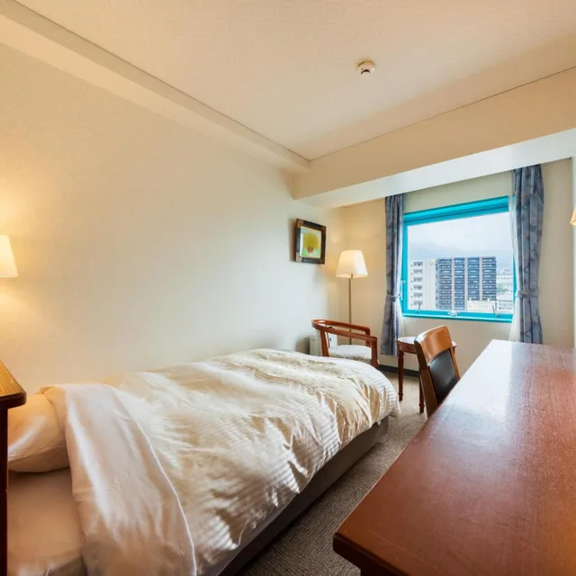 غرفة بسرير نصف مزدوج، Hotel Seawave Beppu 1/3