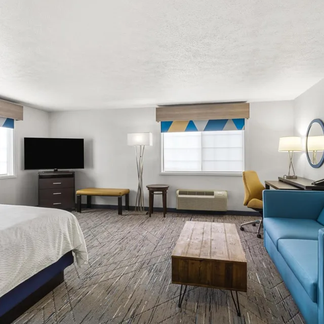 جناح ديلوكس بسرير كينج، Holiday Inn Express Hotel Wenatchee 3/8