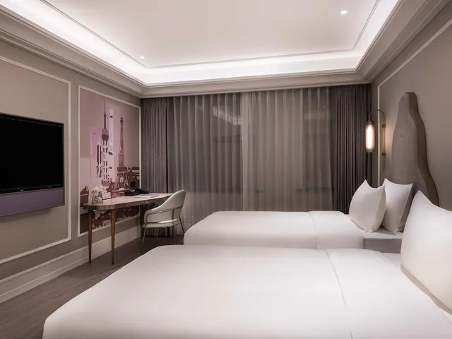 غرفة ديلوكس بسرير كينج، Mercure Shanghai Yu Garden On The Bund 3/9