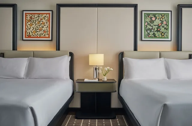 Coastal, 2 Queen Beds، Pendry Newport Beach 2/2