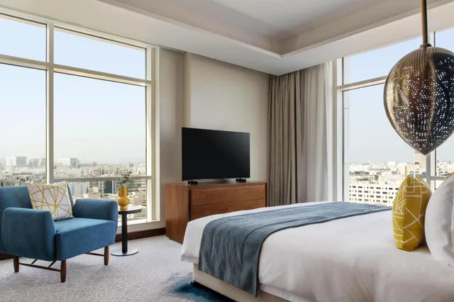 1 Bedroom, Suite, King Bed, Abesq Doha Hotel & Residences 1/2
