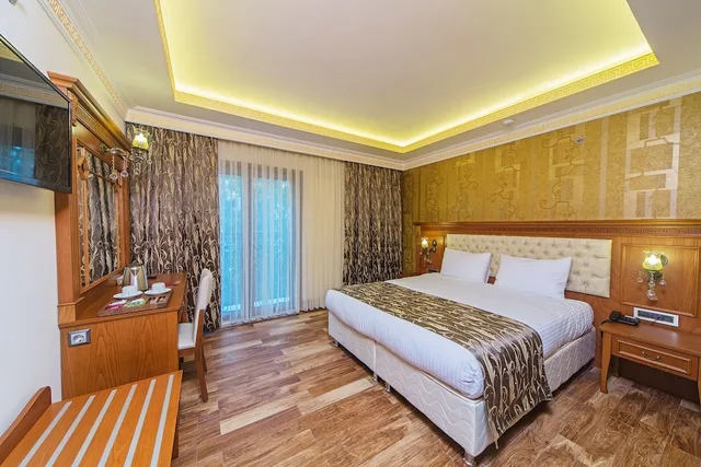 غرفة عائلية بسريرين مزدوجين، Lausos Palace Hotel Istanbul 2/3