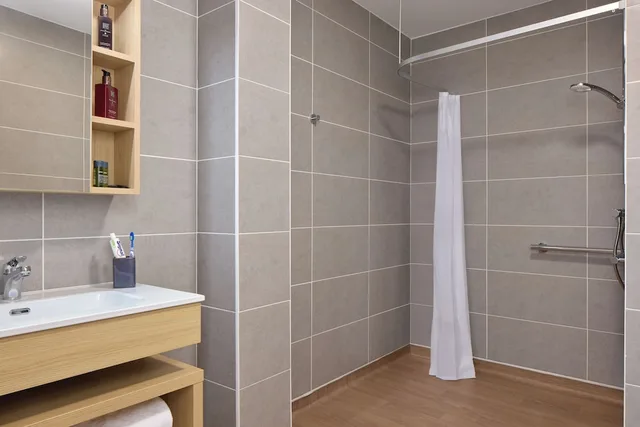 شقة بسرير كوين بغرفة نوم واحدة، Quality Aparthotel Bordeaux Saint-Jean 5/7