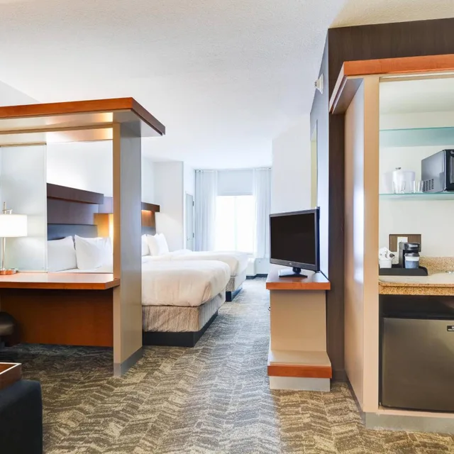 Suite, 2 Queen Beds, Trundle Bed, Sofa, Springhill Suites Shreveport-Bossier City/Louisiana Downs 5/7