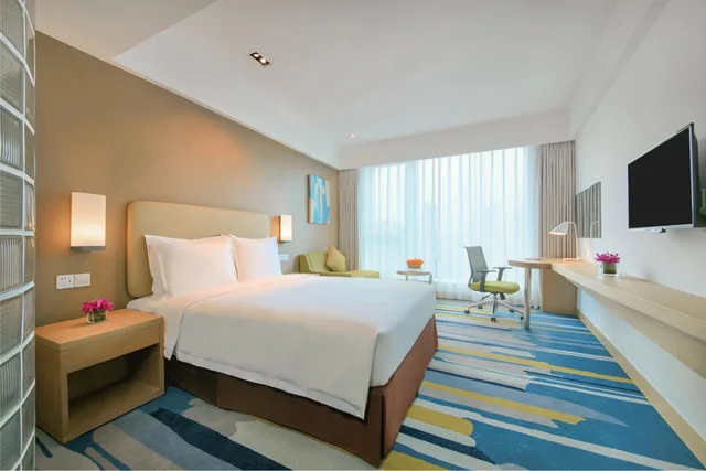 غرفة قياسية بسرير مزدوج، HOLIDAY INN EXPRESS HANGZHOU GONGSHU 3/5