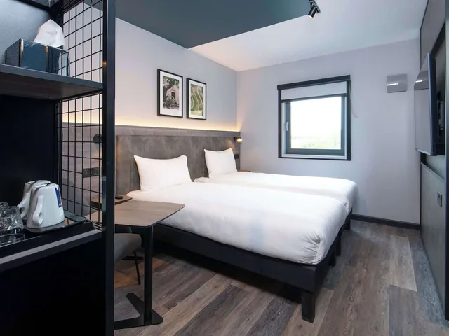 غرفة قياسية بسريرين منفصلين، Ibis Styles London Gatwick Airport 5/9