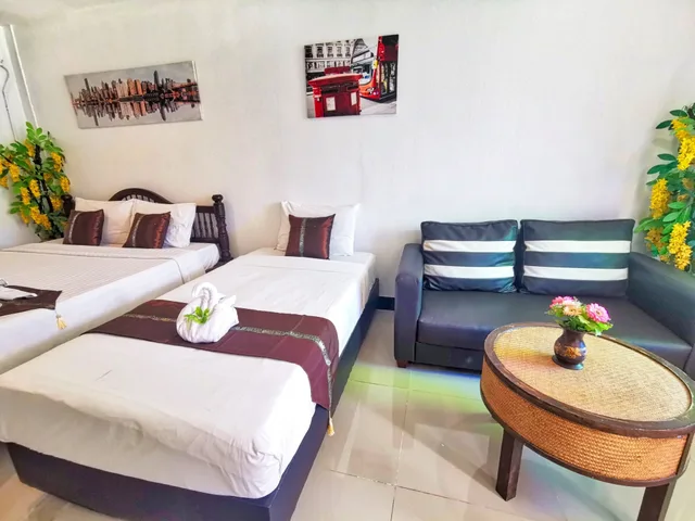 جناح سوبيريور بسرير كينج وسرير فردي بشرفة، The Train Resort And Spa 6/10