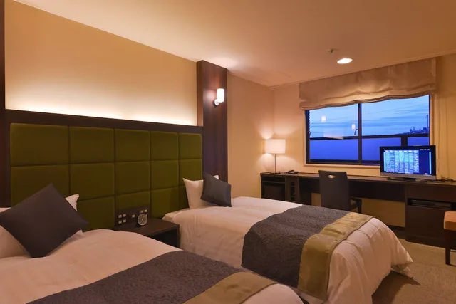 Room, Twin Beds, Hotel Binario Saga Arashiyama 1/3