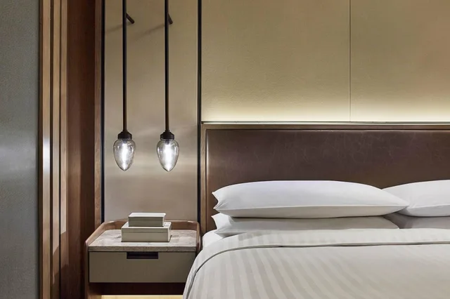 غرفة بإطلالة على النهر، Hangzhou Marriott Hotel Qianjiang 3/5