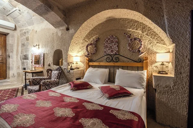 غرفة ديلوكس بسرير مزدوج بجاكوزي، Aren Cave Hotel 3/10