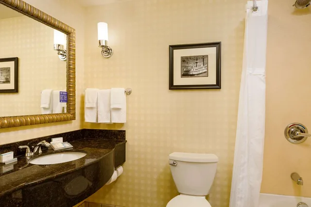 جناح بسرير كينج بغرفة نوم واحدة مع أريكة، Hilton Garden Inn Cincinnati Blue Ash 3/4