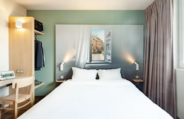 غرفة قياسية بسرير مزدوج، B&B Hotel Meaux 4/9