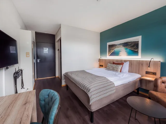 غرفة قياسية مفردة بسرير كوين، Nordfjord Hotell 2/2