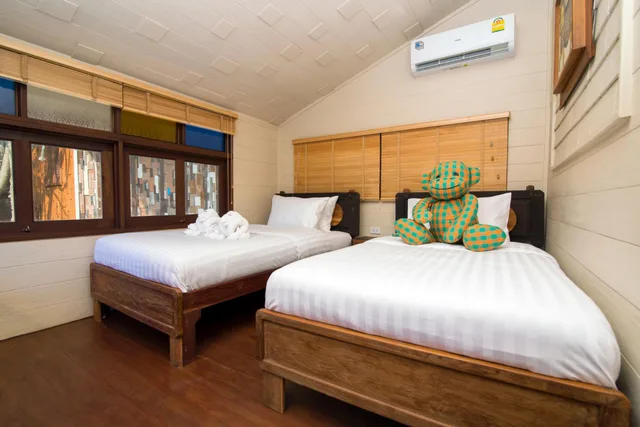 جناح ديلوكس بسرير كينج، Capital O 1001 Suankaew Art Cottage 4/4