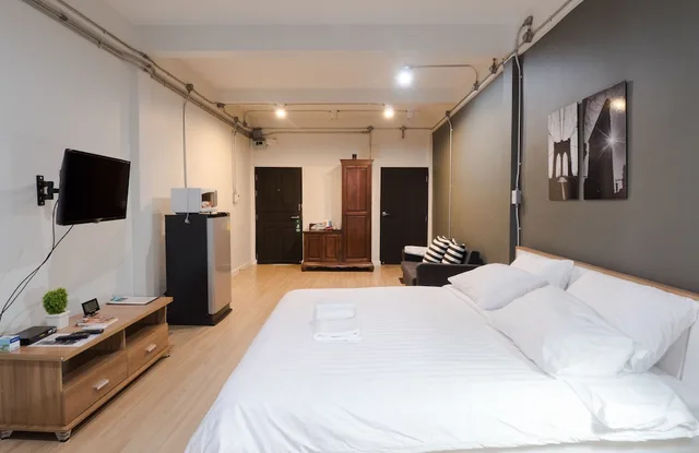 شقة استوديو بسرير مزدوج، Pann Residence 1/10
