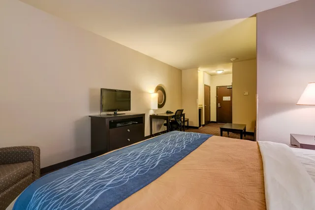 غرفة قياسية بسرير كينج، Comfort Inn And Suites 2/4