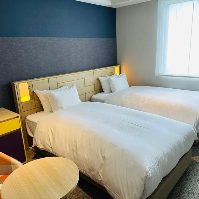 غرفة قياسية بسريرين منفصلين مع دخول الصالة، Hotel INTERGATE KANAZAWA 1/3
