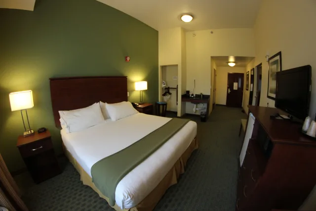 جناح بسرير كينج بغرفة نوم واحدة مع أريكة، Holiday Inn Express and Suites Cocoa 3/10