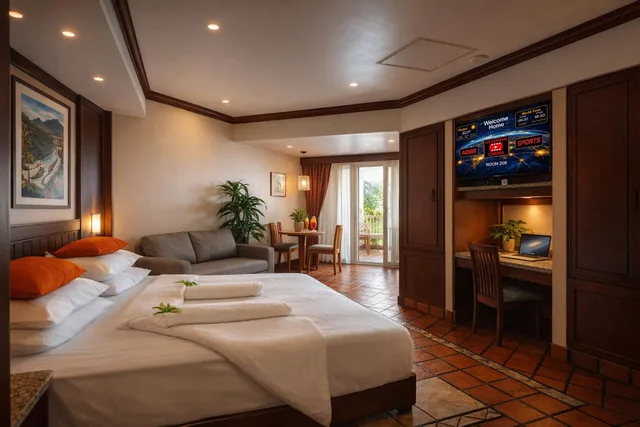 جناح استوديو بسرير كينج مع أريكة، Pacific Club Resort 4/10